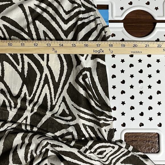 IC By Connie K Size Small White Black Geometric Layered Tunic Art To Wear Classy - Picture 5 of 6